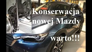 Mazda zakonserwowana -  Nie tracę gwarancji! - ASO nawet zaleca. konserwacja