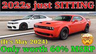 OVER 13,000 v8 Chargers & Challengers SITTING on Dealership Lots (LOTS OF 2022s!) RT, SRT, Hellcats