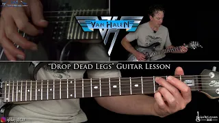 Drop Dead Legs Guitar Lesson - Van Halen