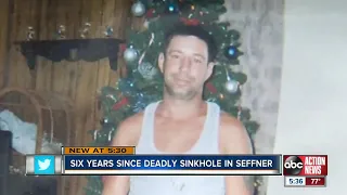 Six years later, neighbors remember Seffner sinkhole that took the life of Jeffrey Bush