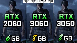 RTX 2060 6GB vs RTX 3060 8GB vs RTX 3050 8GB / Test in 8 Games / 1080p