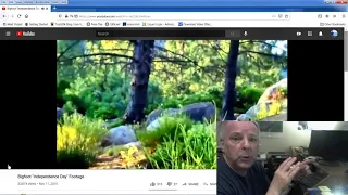 Analysis of Independence Day Bigfoot Video