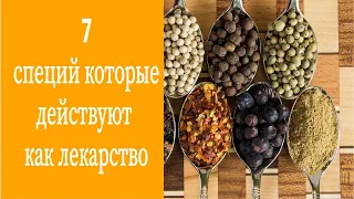 7 специй которые действуют как лекарство / Здоровый образ жизни