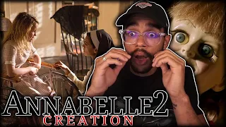 ANNABELLE: CREATION IS HORRIFYING! *MOVIE REACTION*