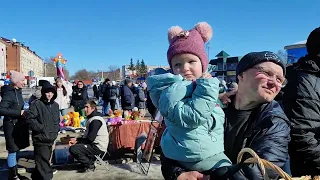 СХОДИЛИ НА ПРОВОДЫ ЗИМЫ/КОЕ-ЧТО КУПИЛА/НАПЕКЛА 🥞