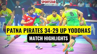 RECAP: Patna Pirates 34-29 UP Yoddhas - Mohammadreza Chiyaneh Shadloui vs Pardeep Narwal - PKL 9