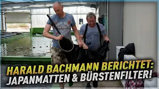 HARALD BACHMANN im Interview - JAPANMATTEN & BÜRSTENFILTER!