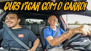 COMPREI UM GOLF GTI E FUI MOSTRAR PARA MEU AVÔ!!🔥🚀ACELEROU TUDO