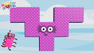 New Meta Numberblocks Puzzle 800 The Amazing HUGE Numberblocks Numbers Pattern