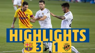 HIGHLIGHTS & REACTION | Barça 3-1 Nàstic