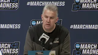 Purdue First Round Postgame Press Conference - 2023 NCAA Tournament