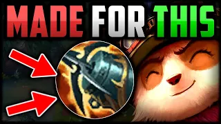 TEEMO WAS MADE FOR THIS... (Best AD TEEMO Top Build) How to Play Teemo AD Top - League of Legends