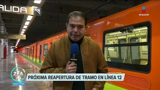 Línea 12 del Metro: Alistan reapertura del tramo subterráneo | Noticias con Francisco Zea