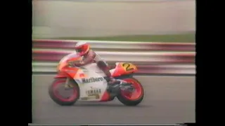 MotoGP - British 250cc 500cc GP - Silverstone - Friday Practice - Home Movie 1986.