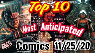 Top 10 most anticipated NEW Comic Books 11/25/20