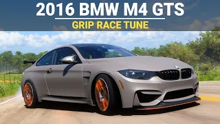 Forza Horizon 5 Tuning - 2016 BMW M4 GTS with Anti-Lag, FH5 Grip Race Build, Tune & Gameplay