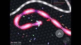 Some really crazy moments all in one video 😃 Slither.io