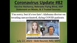 2021 July 22 Coronavirus Community Update v82 Recording