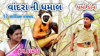 વાંદરા ની ધમાલ | dhmodon | Gujarati comedy