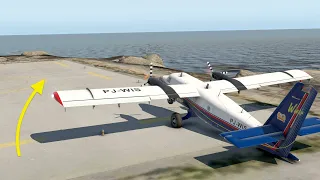 How Much Runway Does The DHC6 TWIN OTTER Really Need? - World Record?