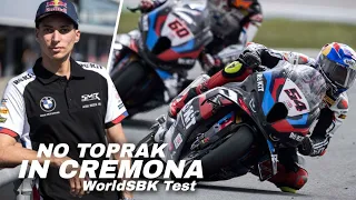 WSBK Cremona Test 2024 | Toprak Razgatlioglu not Testing BMW M1000RR WorldSBK #toprak #wsbk #sbk