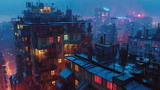 Experience Ultimate Rainy Day Bliss with Lofi Vibes 🌧️😴 Chill your Senses Beats to relax / chill to