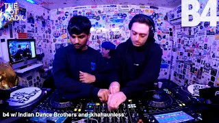 b4 with Indian Dance Brothers and jkhahaunless @TheLotRadio  11-17-2022