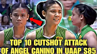 TOP 10 CUTSHOT ATTACK OF ANGEL CANINO IN UAAP SEASON 85 WOMEN'S VOLLEYBALL!