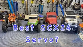 Best SCX24 Servo? Reefs,Savox or Emax?