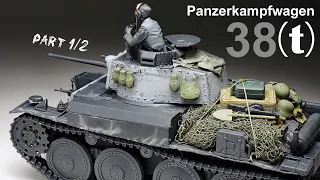 38(t) Ausf.E/F - Tamiya - 1/35 - Tank Model - Part 1 [ model building ]