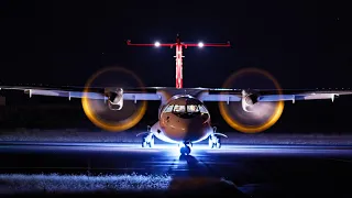 Air Tahiti (ATR 72-600 F-ORVS "HEIREVA"). Landing in Tahiti (NTAA). 05/08/2022