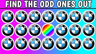 FIND THE ODD ONE OUT – ODD ONES OUT CAR LOGO #puzzle 2| Car Logo Quiz Puzzle – NooB iQ