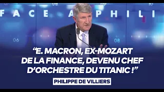 "Emmanuel Macron, ex-Mozart de la finance, devenu chef d’orchestre du Titanic !"