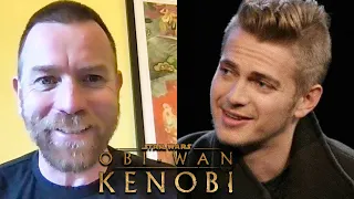 Ewan McGregor On Acting With Hayden Christensen As ANAKIN for Obi-Wan Kenobi!