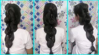 Disney's Princess Jasmine hairstyle Tutorial | New Hairstyle video For occasion | girls hairstyles