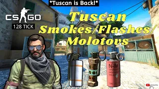 *NEW* TUSCAN SMOKES/FLASHES/MOLOTOVS Lineups | (CS:GO Tips & Tricks) - 128tick #GamingInfection