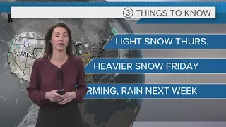 Cleveland Weather: A winter storm is brewing