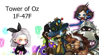 MapleStory | Tower of Oz Playthrough (1F-47F)