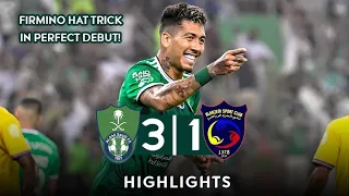 Firmino Hat-trick💥 Debut Match | Al-Ahli vs Al-Hazm | Highlights 2023