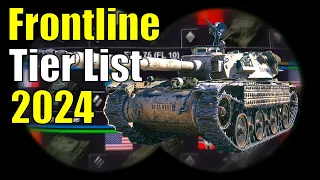 Frontline Tier List 2024 - World of Tanks