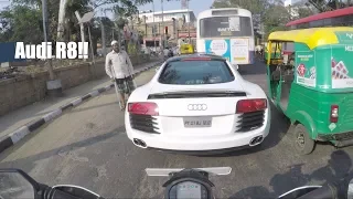 Audi R8 with Capristo exhaust - Rev , Flybys | BANGALORE #35