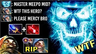 100K DAMAGE IN 38 MIN! Dota 1 Hero Mid Counter Master Meepo Crazy Nuke DMG Scepter 7.24 Dota 2