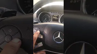 Borrar aviso de servicio Mercedes Benz clase ml