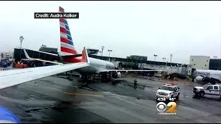 Close Call! Planes Collide On The Tarmac At LaGuardia