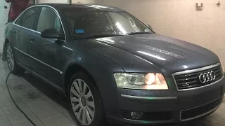 Тест авто драйв AUDI A8 D3