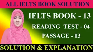 IELTS 13 READING TEST 4 PASSAGE 3 | BOOK REVIEW PASSAGE ANSWER WITH EXPLANATION