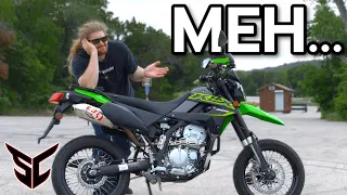 I'm A Little Disappointed By The KLX300SM... (Beginner Supermoto)
