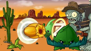 Сдерживающая мята и самый меткий стрелок. РАСТЕНИЯ против ЗОМБИ 2 или PLANTS vs ZOMBIES 2. Серия 206