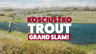 Mickey's Snowy Mountains Trout Grand Slam | Fly Fishing for Rainbow, Brown & Brook Trout