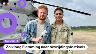 Met Flemming in de helikopter: 'Helemaal op de kant, echt dik!'